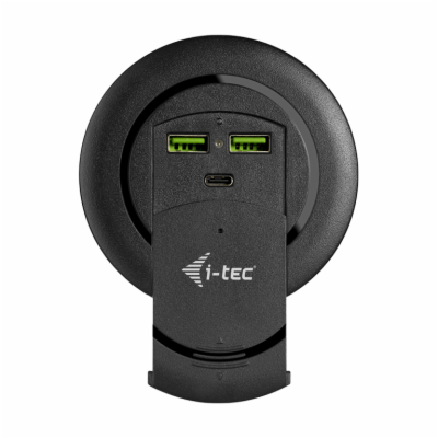 i-tec Built-in Desktop Fast Charger, USB-C PD 3.0 + 3x US...