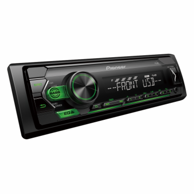 Pioneer MVH-S120UBG autorádio s USB zelené