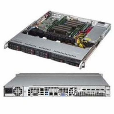 SUPERMICRO 1U chassis 8x 2,5" HS SAS3/SATA (2x NVMe), 600...