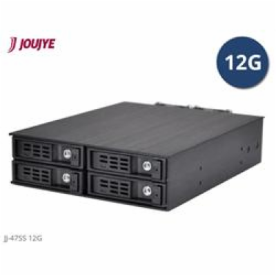 Jou Jye Backplane SATA3/SAS3 4x 2,5"HDD do 5,25" RoHS, 2x...