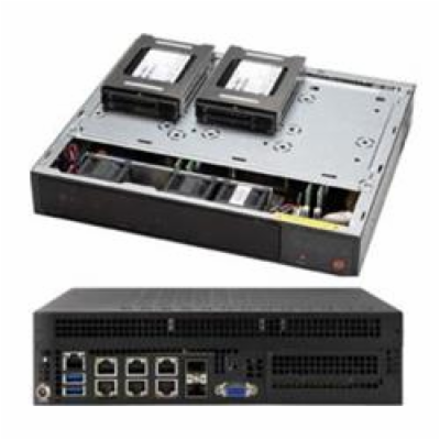 Supermicro CSE-E301 SUPERMICRO Micro 1U mini ITX chassis ...