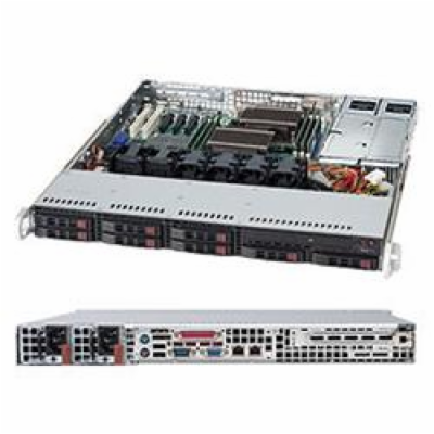 SUPERMICRO 1U chassis 8x 2,5" HS SAS/SATA, 2x700W (Gold)