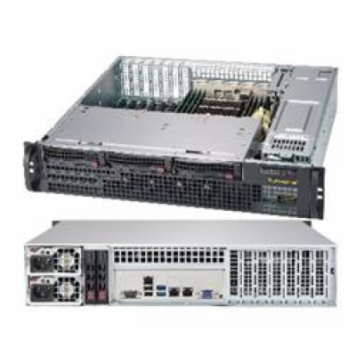 Supermicro CSE-825MBTQC-R802LPB SUPERMICRO 2U short depth...