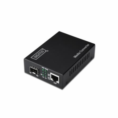 Digitus Media Converter 10/100/1000Base-T to SFP slot + z...