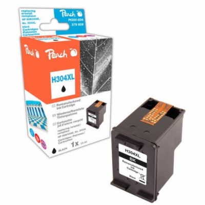 PEACH kompatibilní cartridge HP N9K08AE, No 304XL, black,...