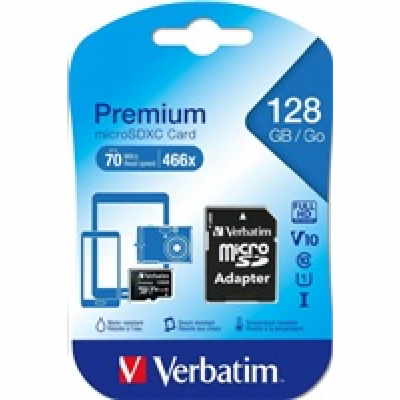 SDXC 128GB micro paměťová karta PREMIUM UHS-I (U1) (70MB/...