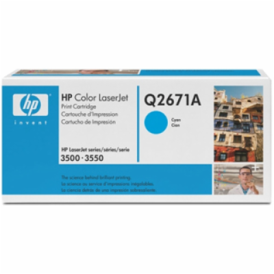 HP 309A Colour LaserJet original toner cartridge cyan sta...