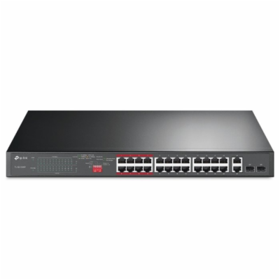 TP-Link CCTV switch TL-SL1226P (24x100Mb/s, 2xGbE/2xSFP c...