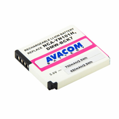 Avacom Panasonic DMW-BCK7 Li-Ion 3.6V 700mAh 2.6Wh