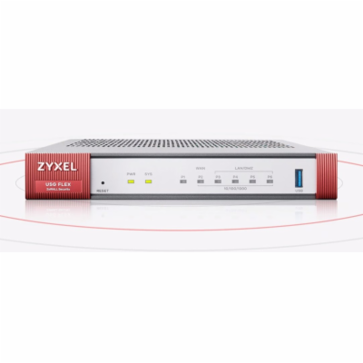 Zyxel USG FLEX 100, VERSION 2, 10/100/1000,1*WAN, 4*LAN/D...