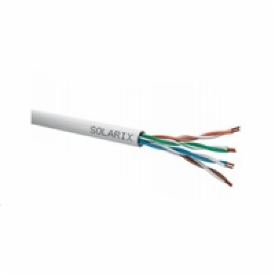 Instalační kabel Solarix UTP, Cat5E, licna, PVC, box 305m...