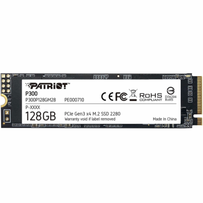 Patriot P300 128GB, P300P128GM28 PATRIOT P300/128GB/SSD/M...