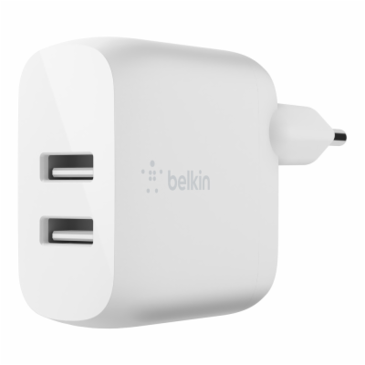 Belkin BOOST CHARGE™ Duální 24W USB-A nástěnná nabíječka,...