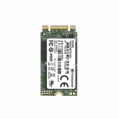 TRANSCEND MTS400I 64GB Industrial SSD disk M.2 2242, SATA...