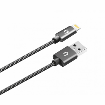 ALIGATOR PREMIUM 2A kabel, Lightning 50cm, černý