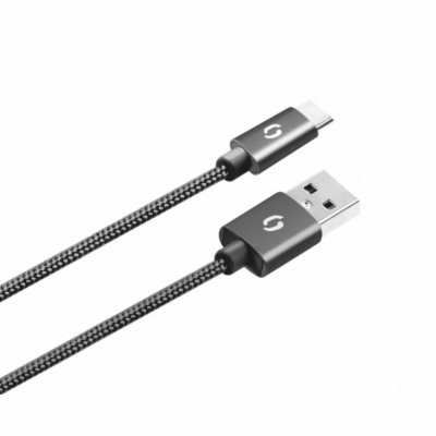 ALIGATOR PREMIUM 2A kabel, USB-C, černý