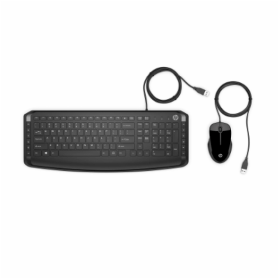 HP Pavilion Keyboard Combo 250 9DF28AA#BCM Wired Keyboard...