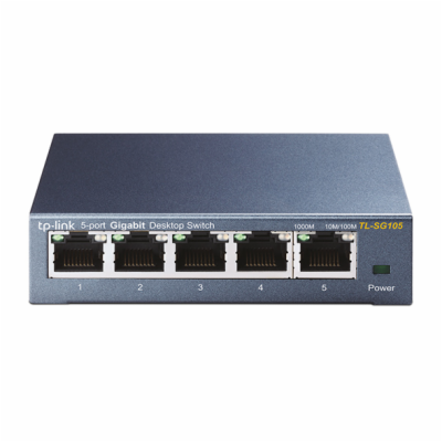 TP-Link switch TL-SG105S (5xGbE, fanless)