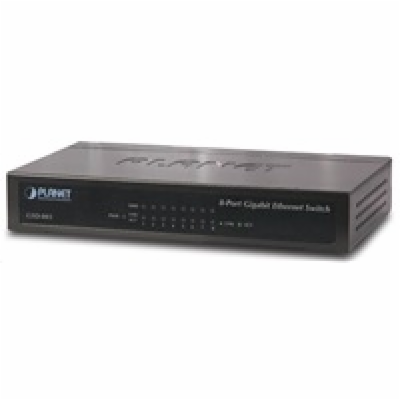 Planet GSD-803 switch  10/100/1000 (8x1000Base-T), EuP, 8...