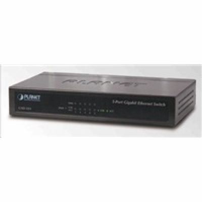 Planet GSD-503 switch 5x 10/100/1000Base-T, EuP, 802.3az,...