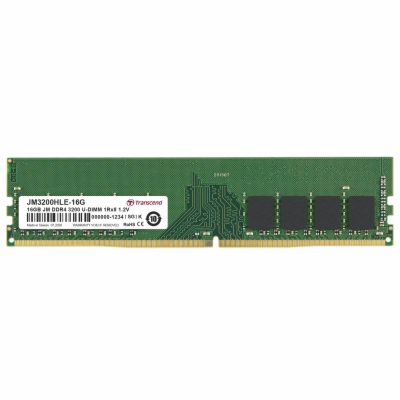 TRANSCEND DIMM DDR4 32GB 3200Mhz 2Rx8 2Gx8 CL22 1.2V