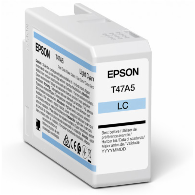 EPSON ink Singlepack Light Cyan T47A5 UltraChrome Pro 10 ...