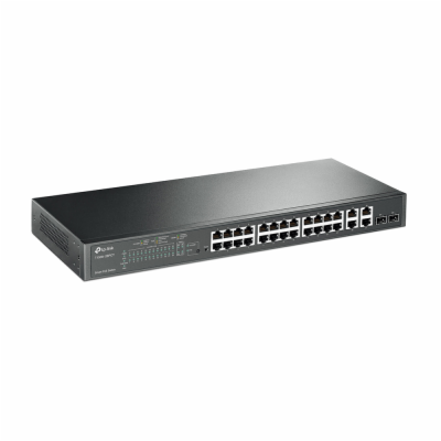 TP-Link TL-SL2428P - Smart Switch PoE+ s 24 porty 10/100 ...