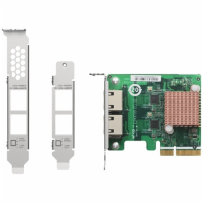 QNAP QXG-2G2T-I225 Síťová rozšiřující karta sítě 2,5 GbE ...