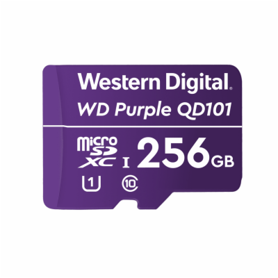 WD MicroSDXC karta 256GB Purple WDD256G1P0C Class 10 (R:1...