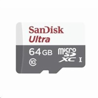 Sandisk MicroSDXC karta 64GB Ultra (80MB/s, Class 10 UHS-...