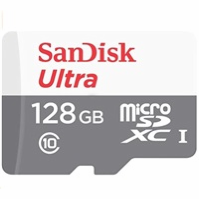 Sandisk MicroSDXC karta 128GB Ultra (100MB/s, Class 10 UH...