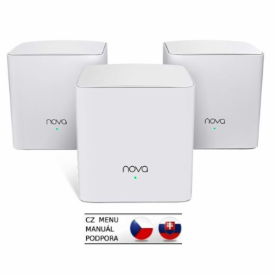 Tenda Nova MW5c (3-pack) WiFi AC1200 Mesh Gigabit system ...