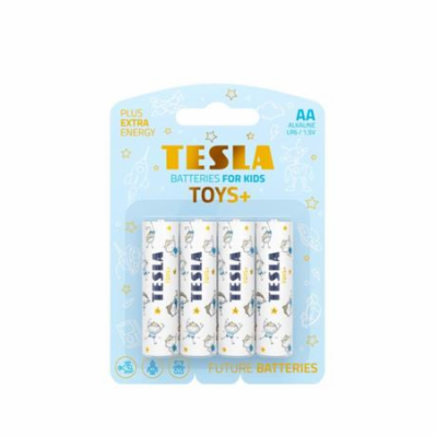 Tesla AA TOYS+ BOY alkalická, 4 ks