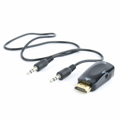 C-Tech CB-AD-HDMI-VGA C-TECH adaptér HDMI na VGA + Audio,...