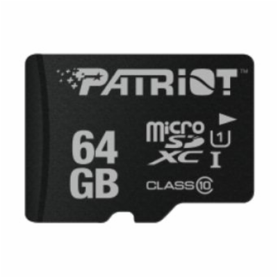 Patriot/micro SDXC/64GB/UHS-I U1 / Class 10