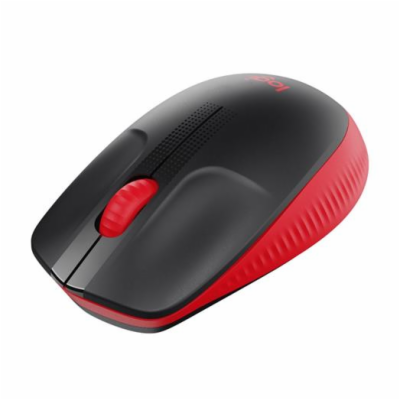 Logitech Wireless Mouse M190 Full-Size, red