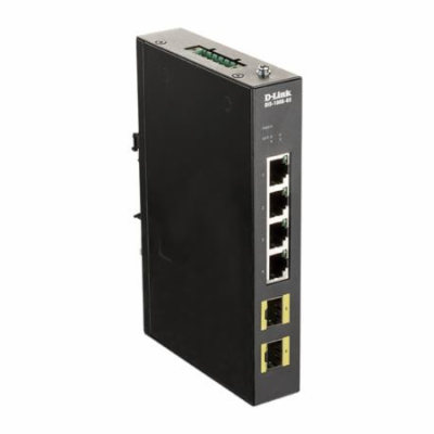 D-Link DIS-100G-6S D-Link DIS-100G-6S 4-port Gigabit Indu...