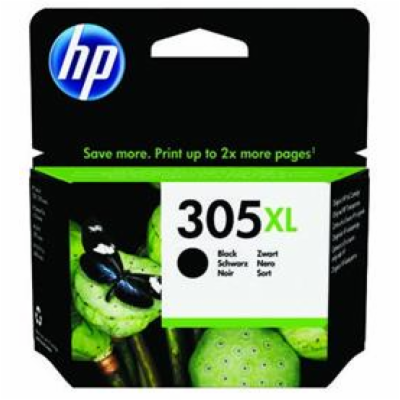 HP 305XL High Yield Black Original Ink Cartridge (240 pages)