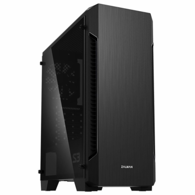 Zalman skříň S3 TG / Middle tower / ATX / USB 3.0 / USB 2...