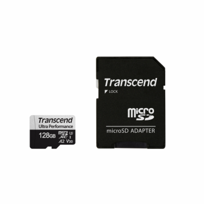 TRANSCEND MicroSDXC karta 128GB 340S, UHS-I U3 A2 Ultra P...