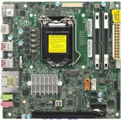 Supermicro MBD-X12SCV-LVDS-O SUPERMICRO MB LGA1200 (Core,...