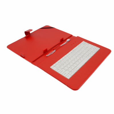 AIREN AiTab Leather Case 4 with USB Keyboard 10" RED (CZ/...