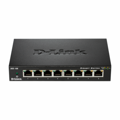 D-Link DGS-108GL D-Link DGS-108GL 8-port Gigabit Metal Ho...