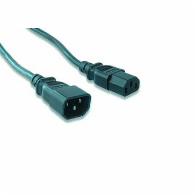 C-TECH Kabel síťový, prodlužovací, 1,8m VDE 220/230V napá...