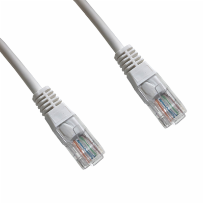 Datacom 15947 patch, UTP, CAT6, 5m, bílý DATACOM Patch co...