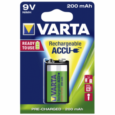 Baterie Varta Power Accu 9V, 200 mAh