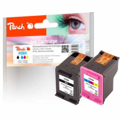 Peach HP PI300-802, No. 304, MultiPack, 2x4,5 ml kompatib...