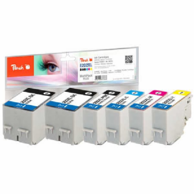 PEACH kompatibilní cartridge Epson No 202XL MultiPack Plus