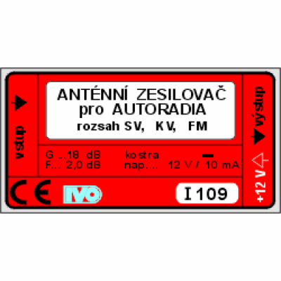 IVO anténní zesilovač pro autorádia