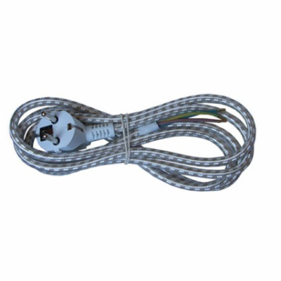 Solight flexo kabel, 3x 0,75mm2, pletená, 3m